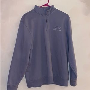 Purple Vineyard Vines Quarter Zip Pullover